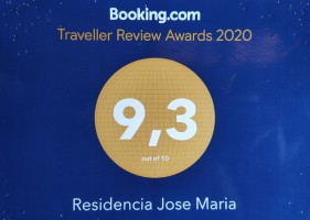 Reconocimiento Booking 2020 Residencia José María