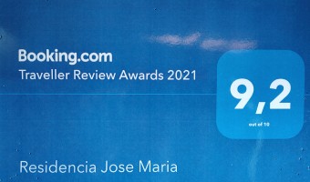 Reconocimiento Booking 2021 Residencia José María